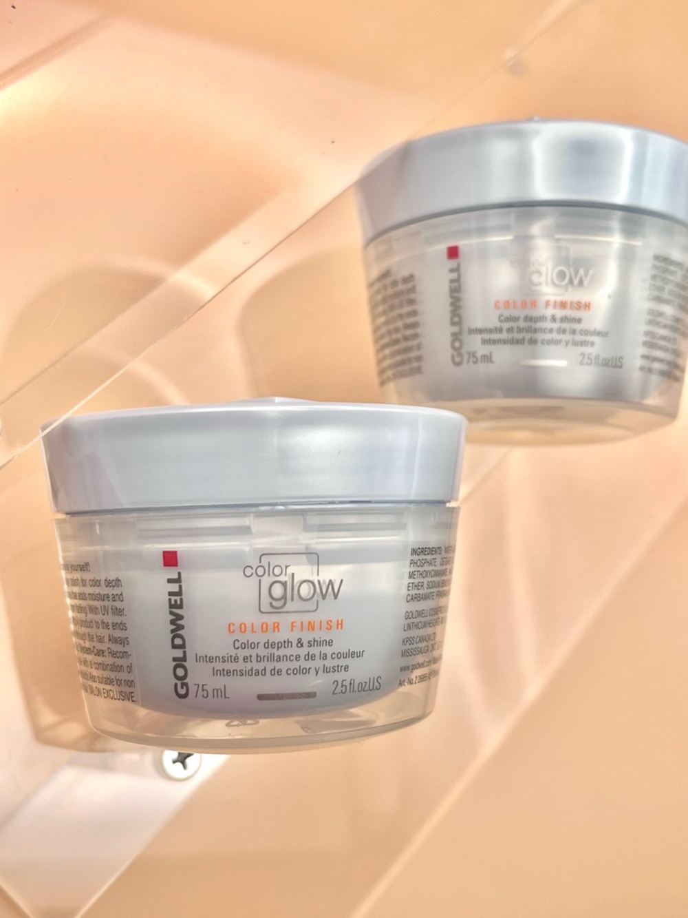 Goldwell Color Glow Color Finish Hair Shine Treatment Set of Two
